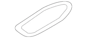 31383678 Volvo Genuine Antenna Gasket