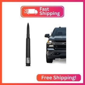 Yueyoop Antenna-f6 American Flag Car Bullet Antenna For Gm Chevy Silverado Gmc Sierra 1500 2500 350