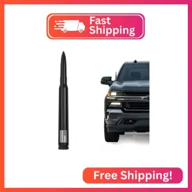 Antenna-f6 Yueyoop American Flag Car Bullet Antenna For Gm Chevy Silverado Gmc Sierra 1500 2500 350