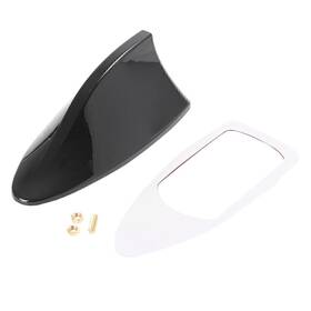 Zdl-kabusikikaisya1989usa 750000674410 Shark Fin Roof Antenna Radio Receiver Fm/am Decorate Aerial Car Universal Black