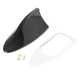 Zdl-kabusikikaisya1989usa 750000674410 Shark Fin Roof Antenna Radio Receiver Fm/am Decorate Aerial Car Universal Black