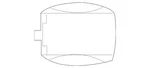 Genuine Mercedes-benz Antenna Cover 238-827-01-00-9149 New. Price: $132.54.