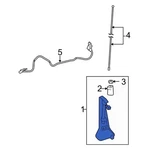 For Toyota RAV4 2006-2008 8630042130 Radio Antenna Assembly New. Price: $96.57.