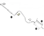 Exhaust System Muffler For 98-00 Nissan Altima Federal Emissions New. Price: $234.00.