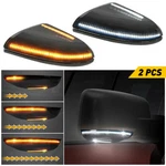 2X Sequential Led Mirror Turn Signal Lights Puddle For 09-18 Dodge Ram 1500 2500 New. Price: $37.99.