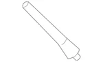 Genuine Honda Radio Antenna Mast 39152-SDR-A01ZF New. Price: $324.39.