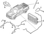 Genuine Ford Stanchion Radio Antenna PCPZ-18936-B New. Price: $243.75.