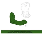Genuine Audi Antenna Bracket 8W0-035-525-A New. Price: $19.99.