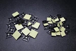 Adhesive Cable Tie Mount 3/4 1 Inch .75 Zip Holder Wall Install Diy Lot New. Price: $15.95.