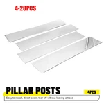 4-20X Ford F150 15-21 S/s Stainless Steel Glossy Chrome Pillar Posts Window New. Price: $26.20.