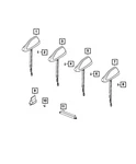Genuine Mopar Base Cable And Bracket Antenna 6ZZ66NRVAA New. Price: $66.55.