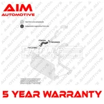 Turbo Hose Aim Fits Vw Golf Scirocco Eos Audi A3 Tt 1.8 2.0 1K0145832J New. Price: $86.15.
