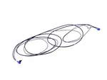 Genuine Mopar Sdars Antenna Cable 68436663AA New. Price: $47.01.