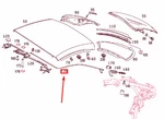 Oem Mercedes-benz Sl R230 Other Body Parts A2307900459 2004 10924550 No Duty New. Price: $102.00.