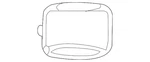Genuine Mercedes-benz Antenna Cover 238-827-01-00-7831 New. Price: $120.65.