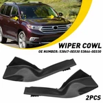 2PCS Front Windshield Wiper Side Cowl Cover Trim For Toyota Highlander 2008-2013 New. Price: $14.24.
