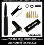 Ford F150 Raptor Caliber Bullet Anti Theft Copper Coil Antenna Black Kit New. Price: $28.88.