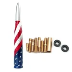 American Flag Chrome Tip Bullet Antenna (ships From The Us) New. Price: $22.89.