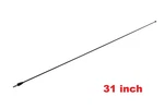 31" Black Stainless Antenna Mast Power Radio Am/fm For Jeep Compass 2007-2017 New. Price: $14.95.