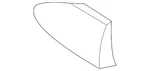Genuine Toyota Radio Antenna Cover 86077-60010-C1 New. Price: $50.77.