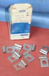 Nos 1973-79 Ford Truck Hood Hinge Spring Retainer 372323-S Clips F150- F550 Used. Price: $42.50.
