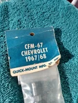 Nos 1967 68 Chevy Chevrolet Antenna Mast CFM-67 Nova Camaro? Replacement In Pack New. Price: $7.00.