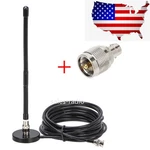 27MHZ Bnc Radio Antenna Female Car Roof Magnetic Base Cobra Hh Rt 50 New. Price: $21.16.