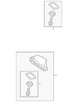 Genuine Lexus Radio Antenna Assembly 86760-33190 New. Price: $339.66.