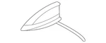 Genuine Nissan Radio Antenna Assembly 28208-5MR0C New. Price: $126.29.