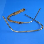 Oem 1958 Chevrolet Belair Biscayne L&r Quarter Panel Tail Light Cove Moldings Used. Price: $125.99.