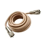Roadpro RP-8X9CL 9FT MINI-8 PL-259 Coaxial Cable For Cb Antenna Standard Connect New. Price: $30.41.