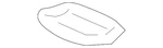 Genuine Mitsubishi Antenna Nut 8723A144 New. Price: $9.95.