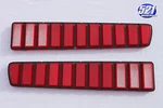 Tail Light Lenses New Pair Fits 73 74 Dodge Charger Base Model Mopar. Price: $219.95.