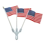 United Pacific 110863 Safety Bracket, Stainless Steel, With U.s.a. Flags New. Price: $47.51.