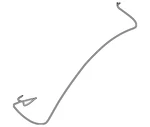 Genuine Mitsubishi Antenna Cable 8723A052 New. Price: $87.76.