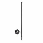 Rugged Ridge Reflex Aluminum 13" Antenna With Base For Wrangler Jk Jl Gladiator New. Price: $59.99.