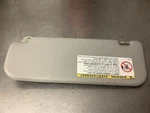 2003-2005 Toyota Matrix Right Passenger Side Interior Sun Visor Grey Used. Price: $29.95.