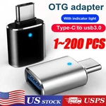 Led Usb-c 3.1 To Usba Female Adapter Converter Otg Type Android Phone Lot New. Price: $37.81.