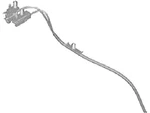 Genuine Ford Antenna Cable EV4Z-18812-C New. Price: $77.77.