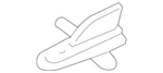 Genuine Mitsubishi Antenna 8723A472 New. Price: $221.22.