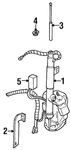 Genuine Gm Antenna Power Bracket 22101502 New. Price: $10.74.