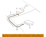 Gm Oem-radio Antenna Cable 19119056 New. Price: $176.08.