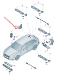 New Audi RS7 Sportback Roof Antenna 4G0035503AFGRU. Price: $328.17.