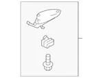 Genuine Honda Radio Antenna Assembly 39150-TG7-A31ZB New. Price: $111.13.