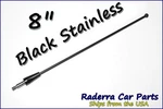 8" Black Stainless Fm Antenna Mast Fits: 1986-2009 Ford Taurus New. Price: $11.99.