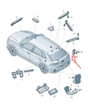 New Audi Q7 4M Disturbance Suppressor 4H0035570A. Price: $35.22.