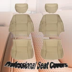 Fits 1996-2002 Toyota 4RUNNER Full Surround Front Leather Seat Covers Oak Tan New. Price: $61.99.