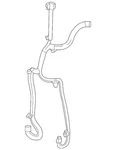 Genuine Gm Antenna Cable 26543179 New. Price: $80.04.