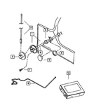 Genuine Mopar Base Cable And Bracket Antenna 56038660AB New. Price: $93.71.