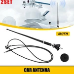 2SET 16" Universal For Car Roof Fender Radio Am/fm Signal Aerial Telescopic Ante New. Price: $26.09.